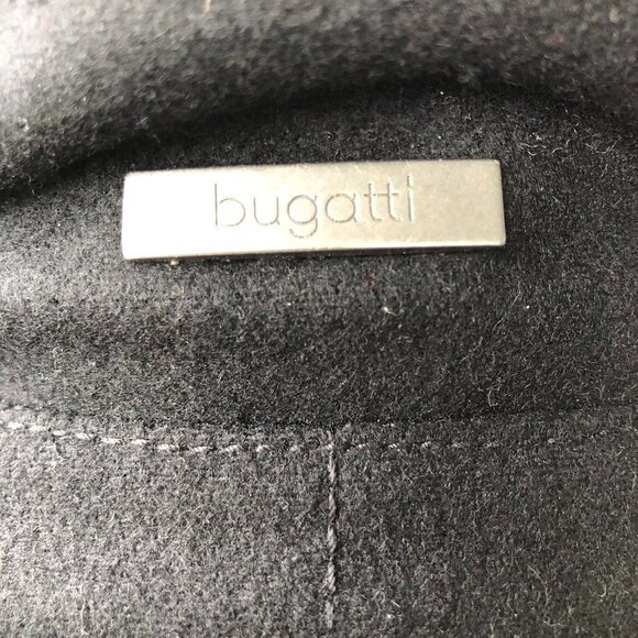 BUGATTI Men's Wool/Cashmere Car Coat 3/4 Length Single-Breast High Collar 40R L - Picture 7 of 16